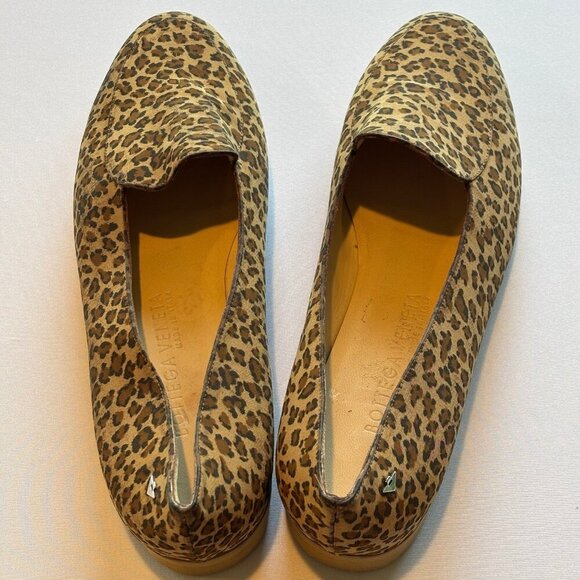 BOTTEGA VENETA Authenticate Leopard Print Women's Loafers Flats Size 8.5 - Picture 2 of 13